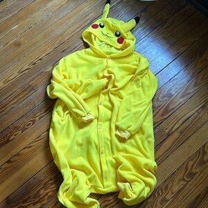 Pikachu Adult Small One piece pajama